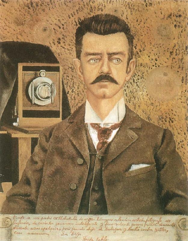 The Portrait of father, Frida Kahlo